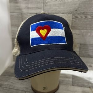 I love Colorado trucker baseball cap hat